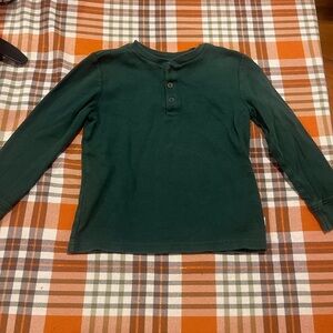 Tommy Bahama Kids Forest Green Long Sleeve Shirt